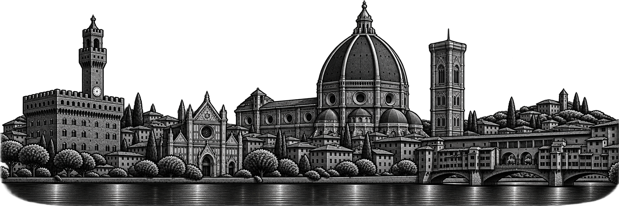 Florence city skyline