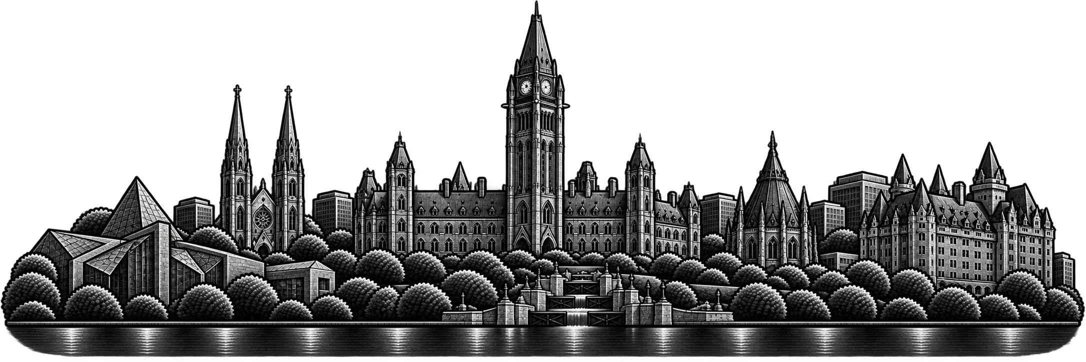 Ottawa city skyline