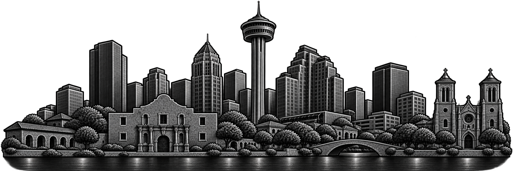 San Antonio city skyline