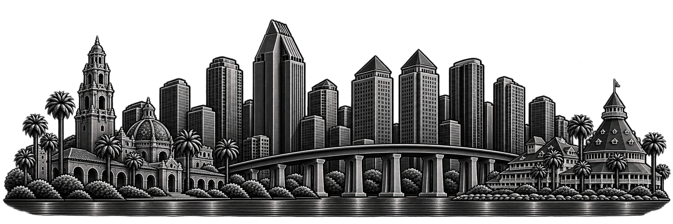 San Diego city skyline