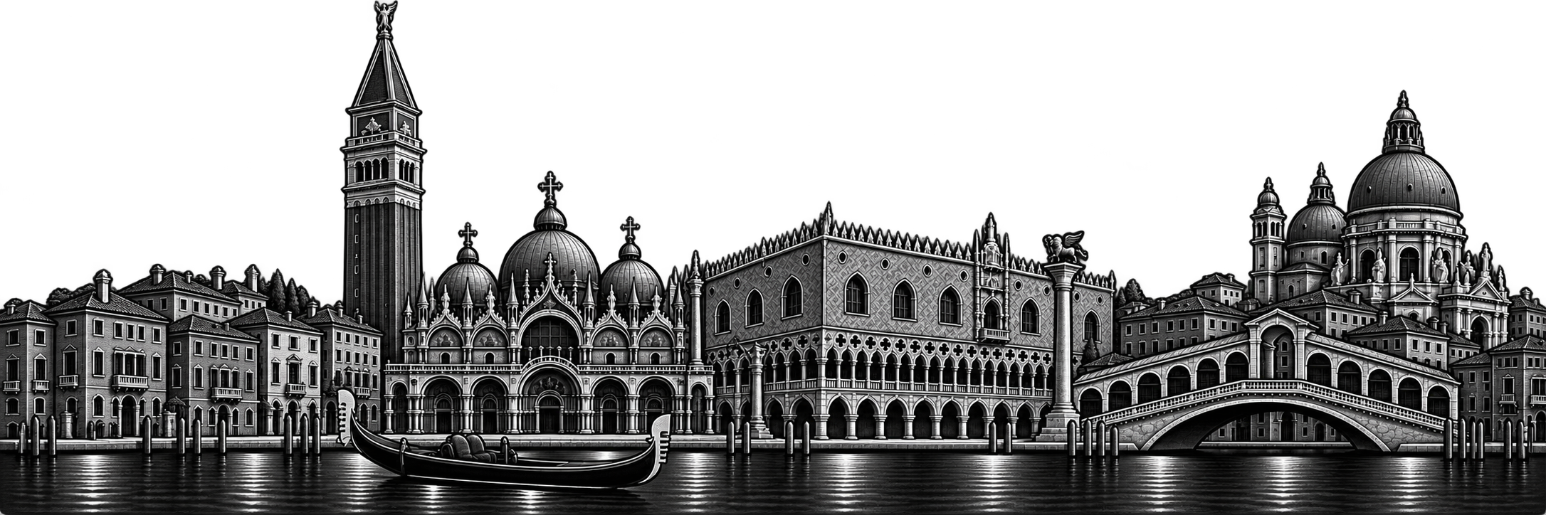 Venice city skyline