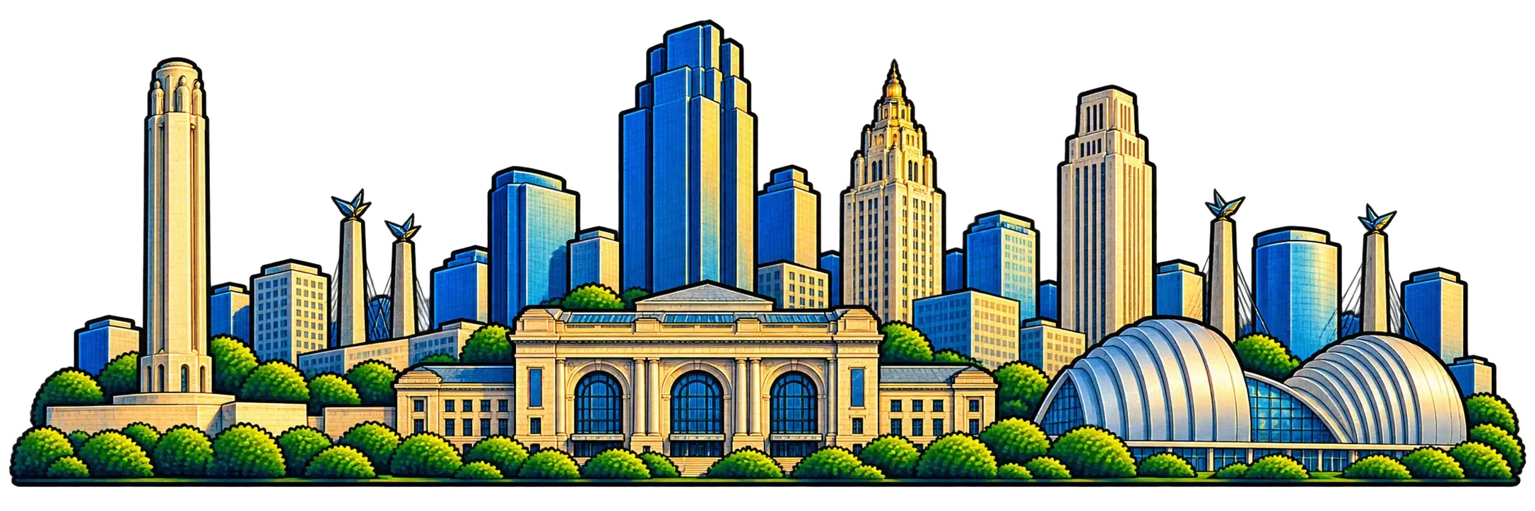 Fort Worth city skyline