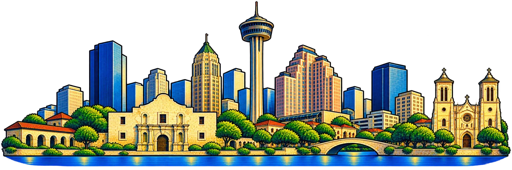 San Antonio city skyline