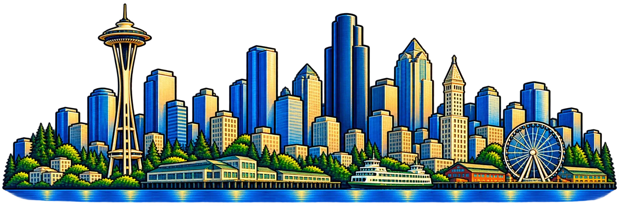 Seattle city skyline