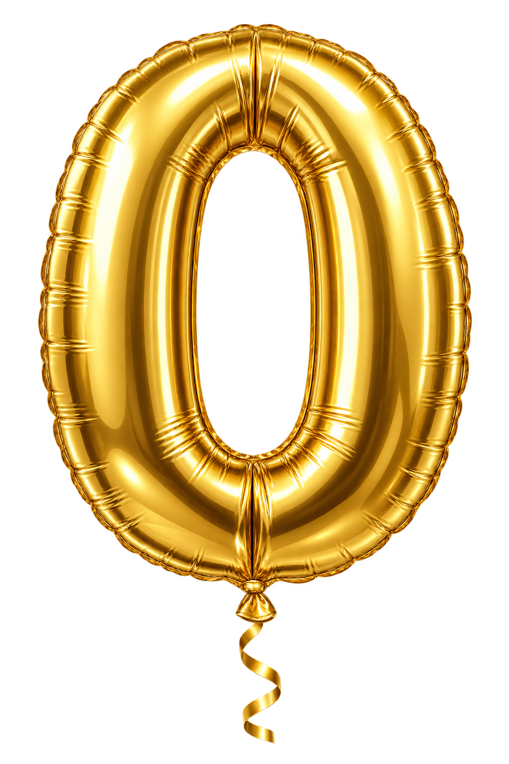 Number 0 balloon