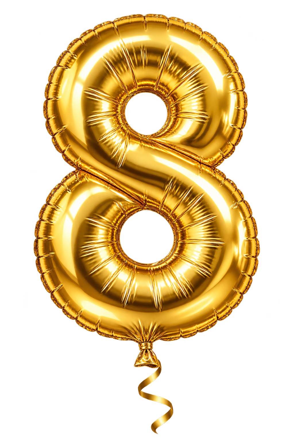 Number 8 balloon
