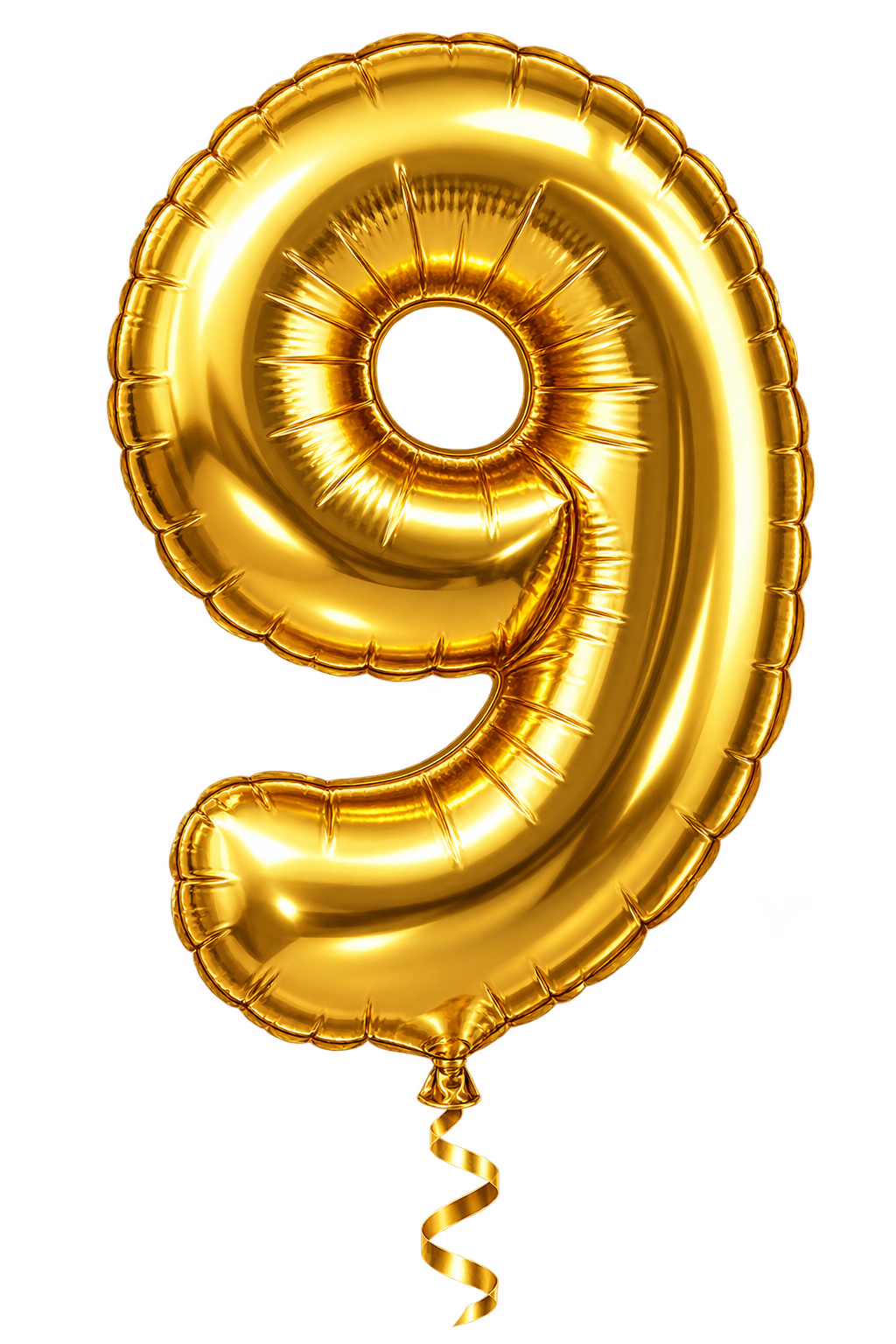 Number 9 balloon
