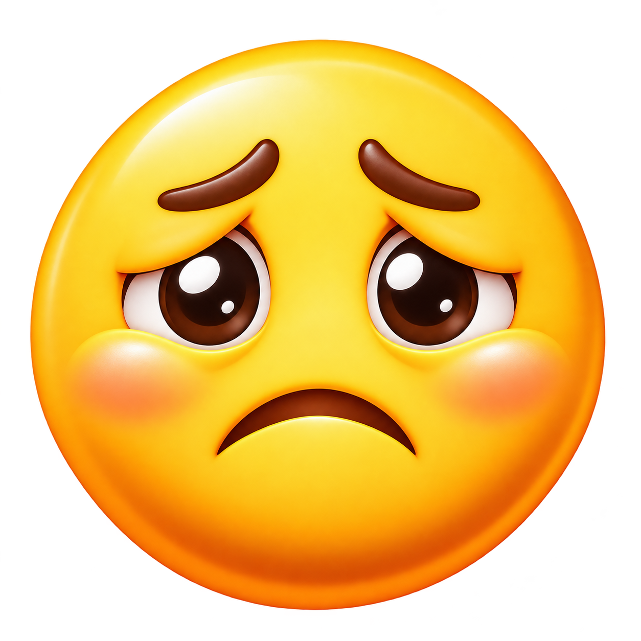 Sad face