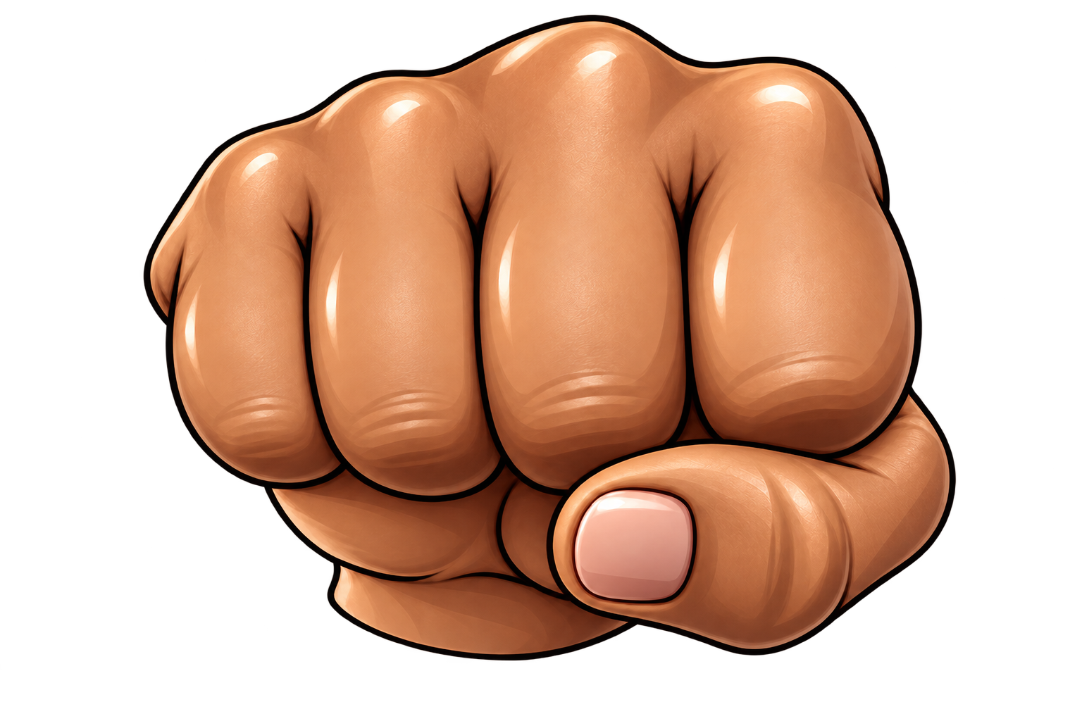 Fist Bump Brown