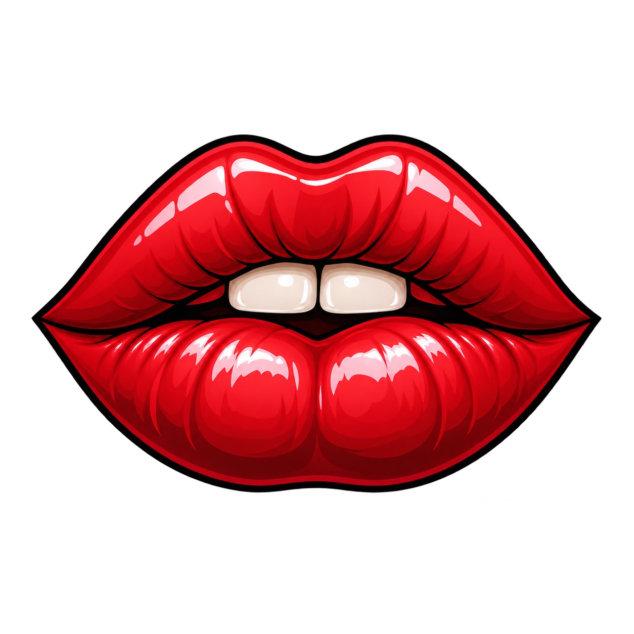 Parted Lips