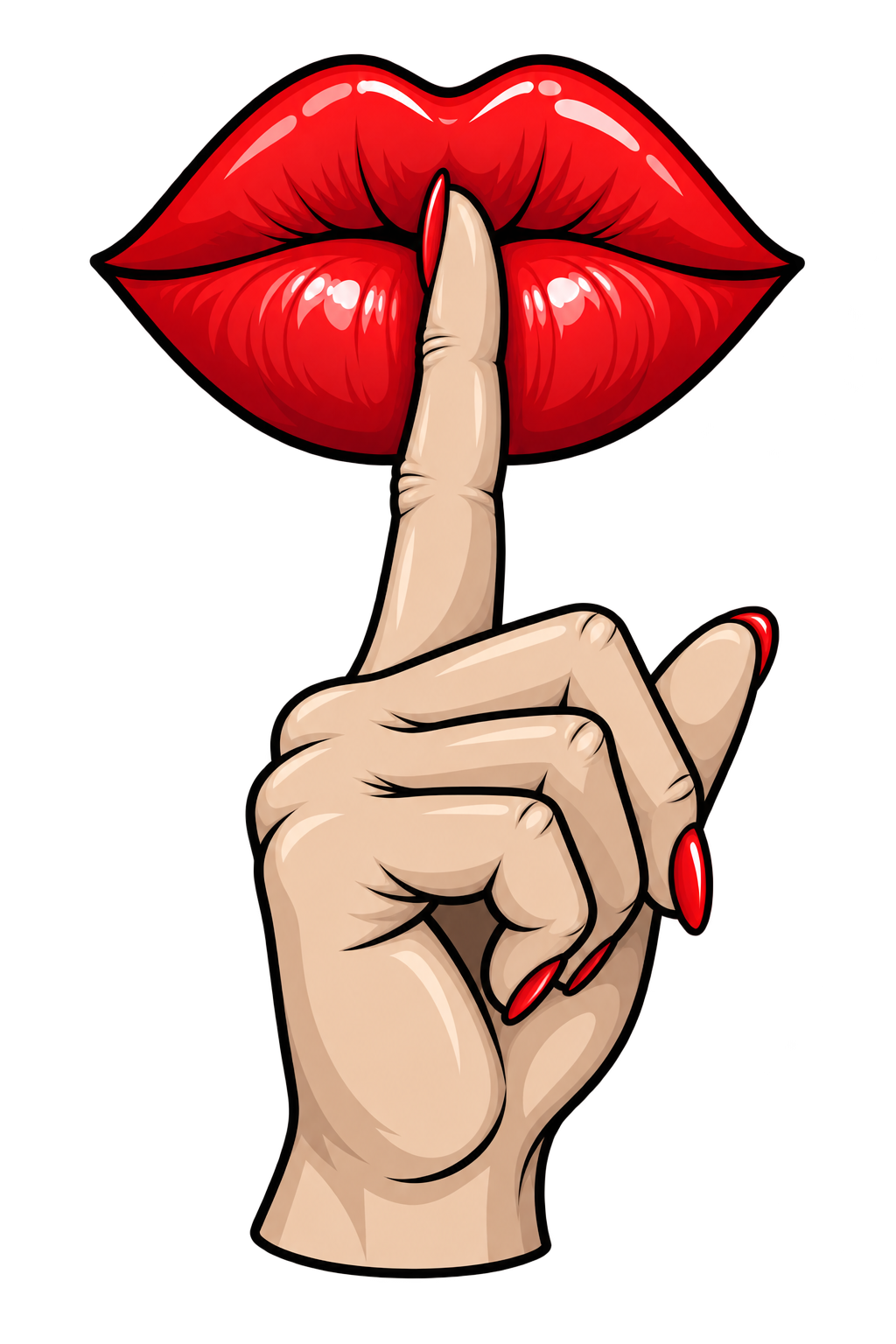 Shh — Red Lips