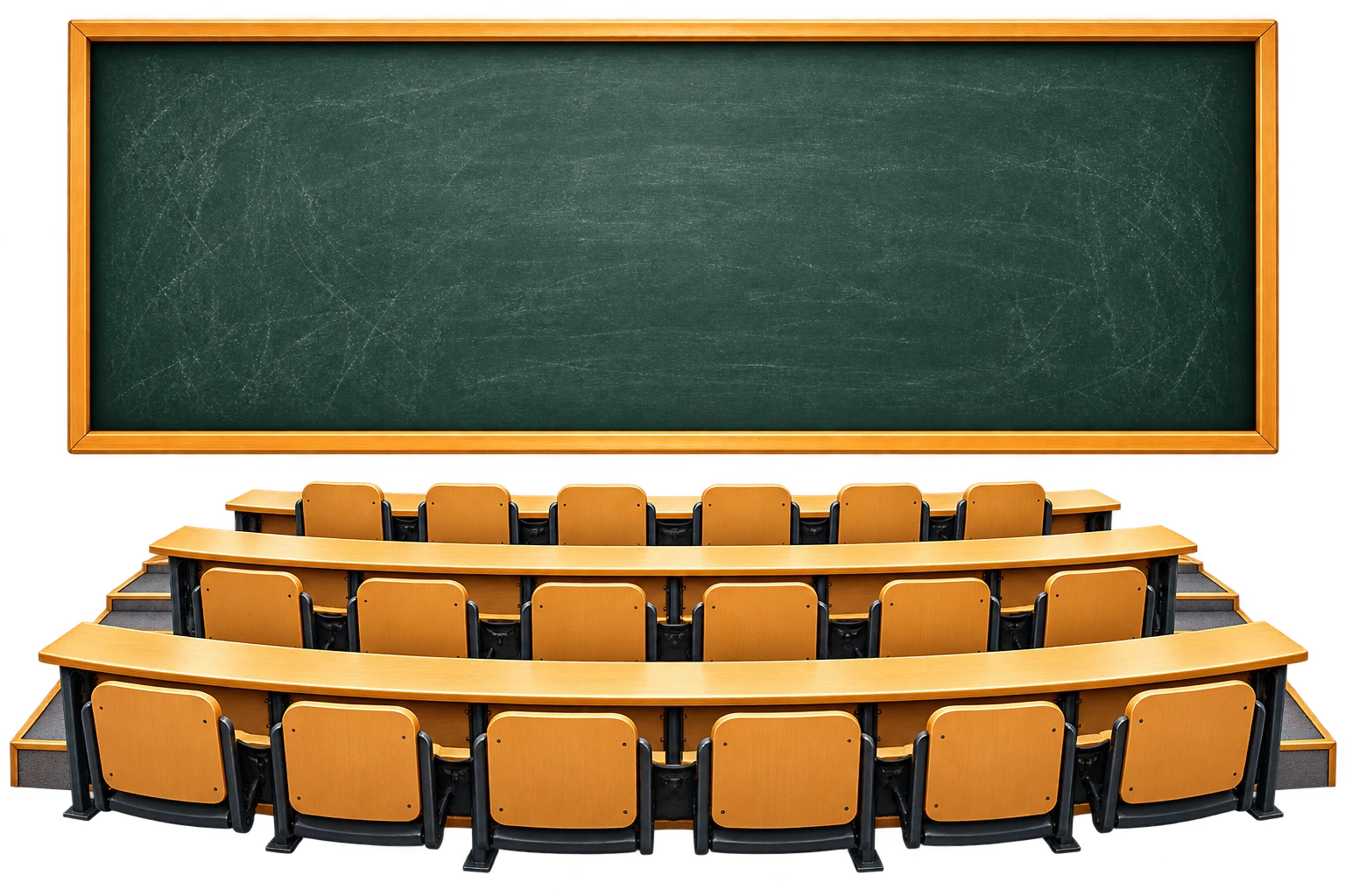 College Lecture Hall — Green Board