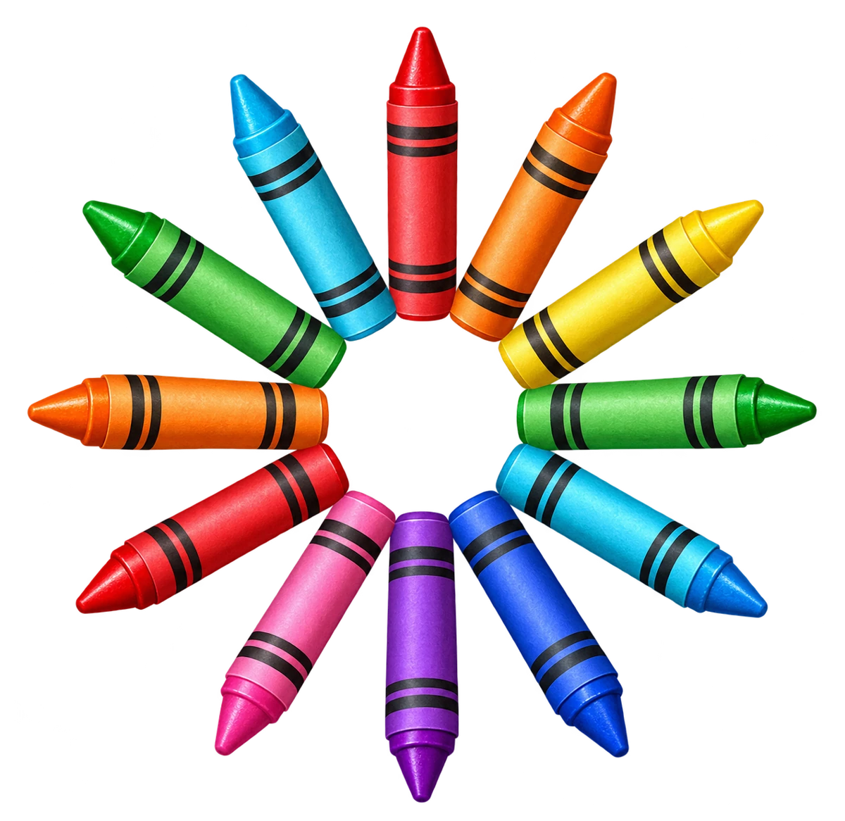 Crayons — Circle