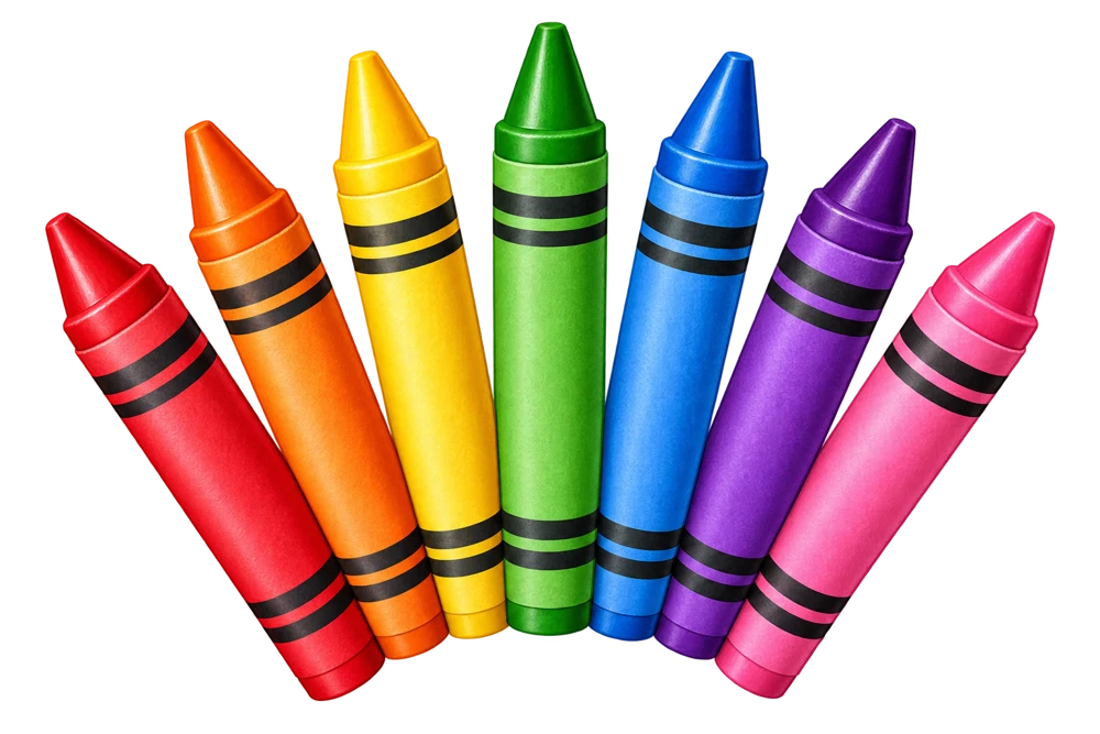 Crayons — Short Fan