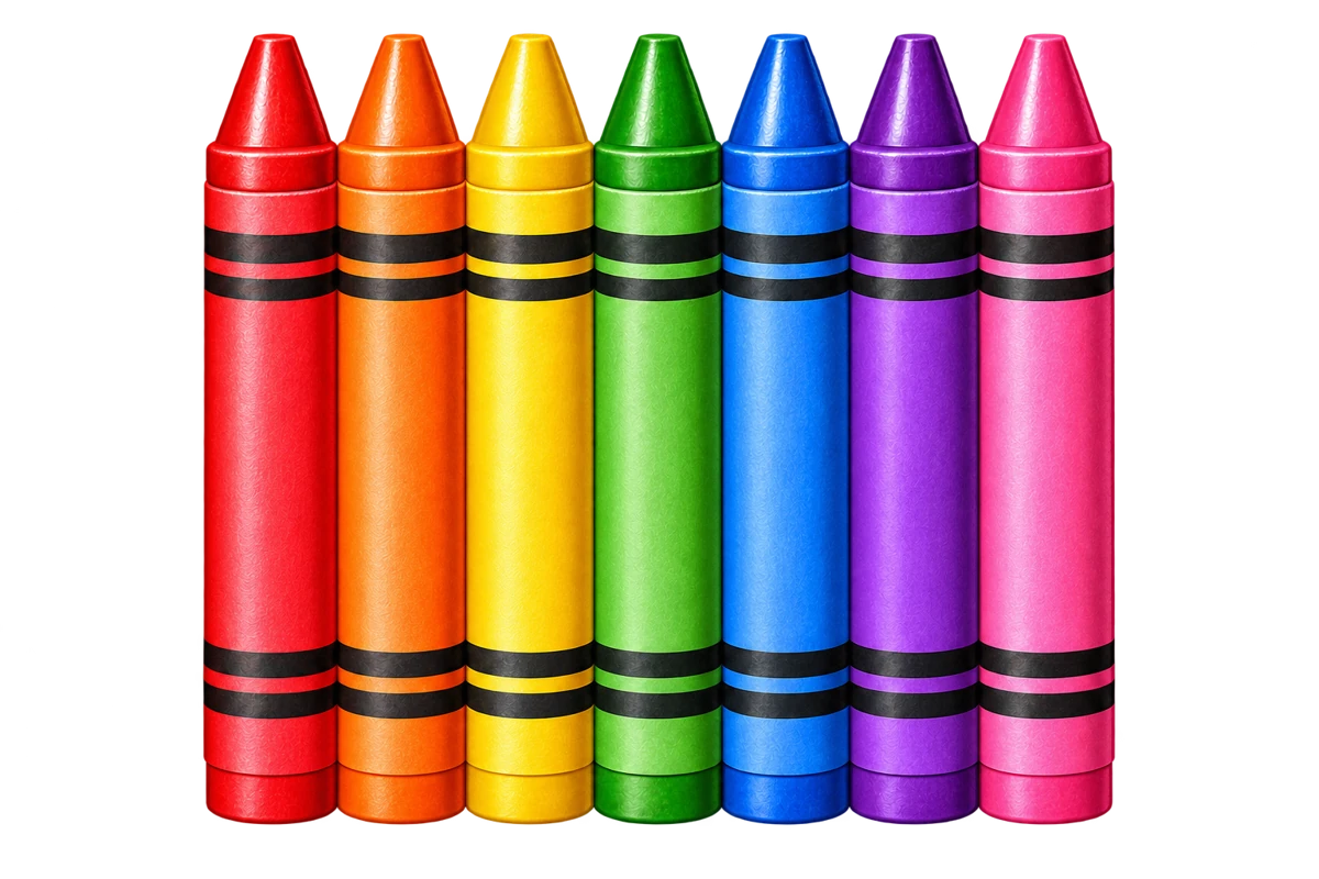 Crayons — Short Upright