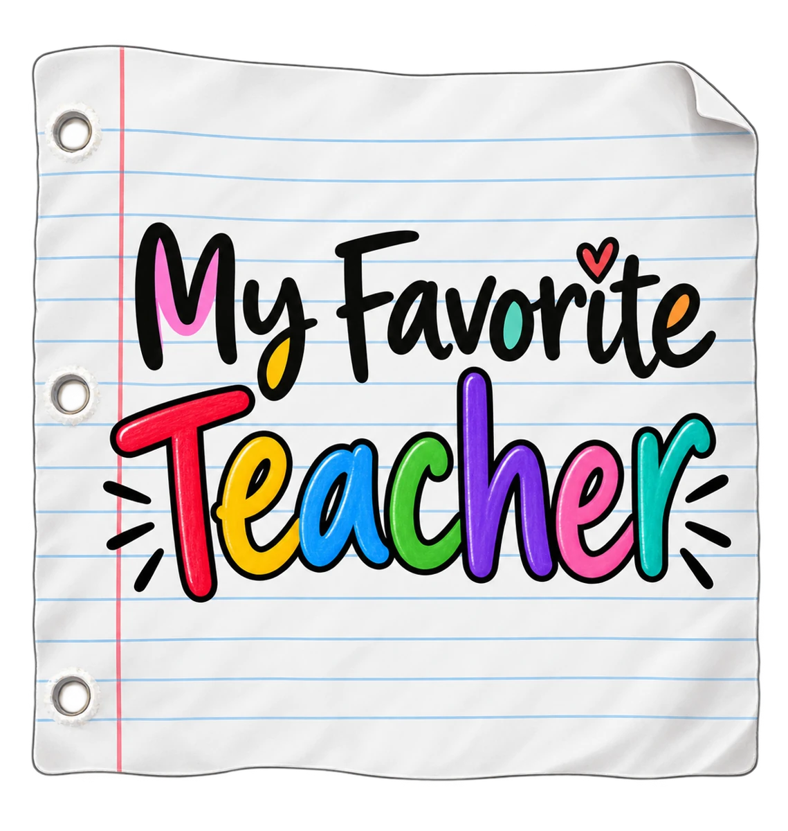 My Favorite Teacher — White Paper