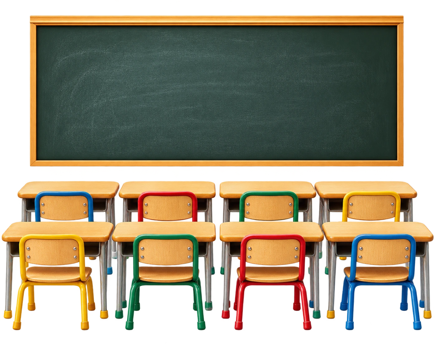 Kids Classroom — Green Board