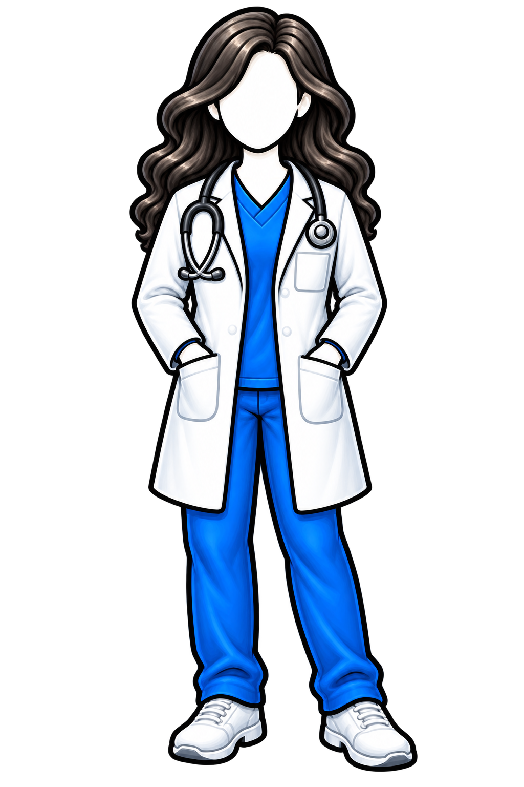 Doctor — Female (Full Body)