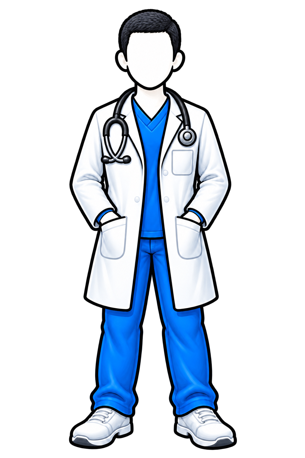 Doctor — Male (Full Body)